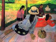 Paul Gauguin The Midday Nap oil on canvas